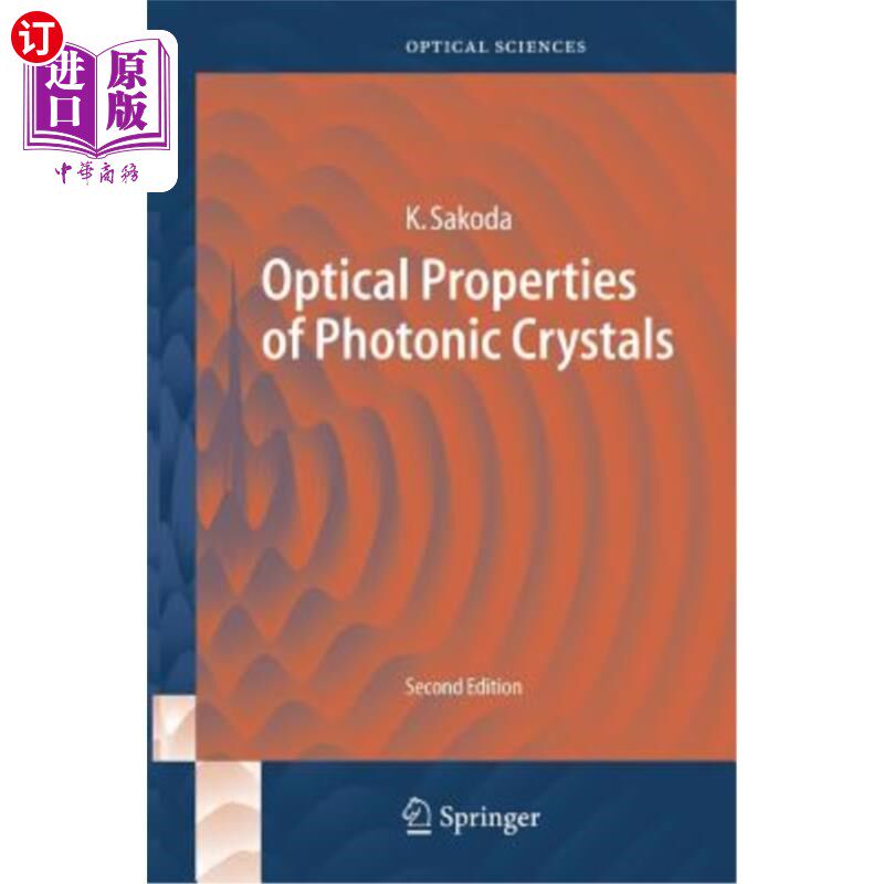 海外直订Optical Properties of Photonic Crystals 光子晶体的光学特性