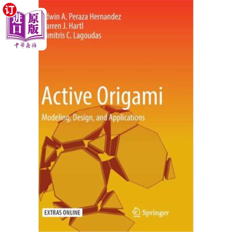海外直订Active Origami: Modeling, Design, and Applications 主动折纸:建模、设计和应用