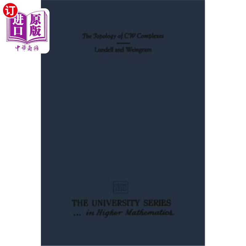 海外直订The Topology of Cw Complexes Cw复形的拓扑