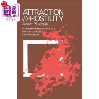 海外直订Attraction and Hostility 吸引力和敌意
