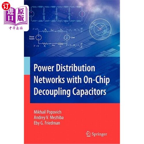 海外直订Power Distribution Networks with On-Chip Decoupling Capacitors 带片上去耦电容器的配电