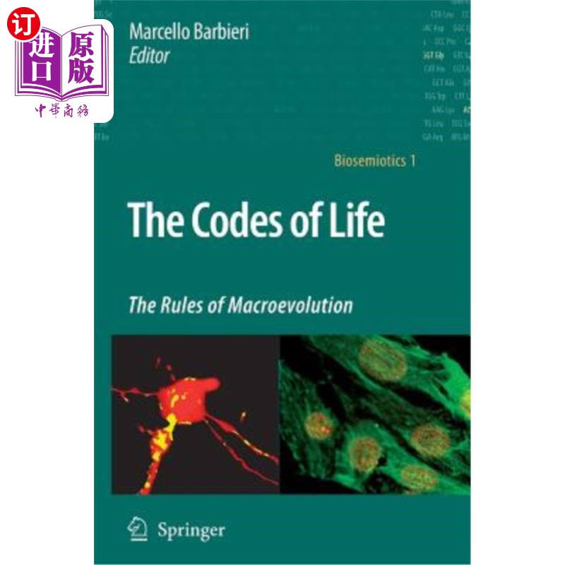海外直订The Codes of Life: The Rules of Macroevolution 生命的密码:宏观进化的规则