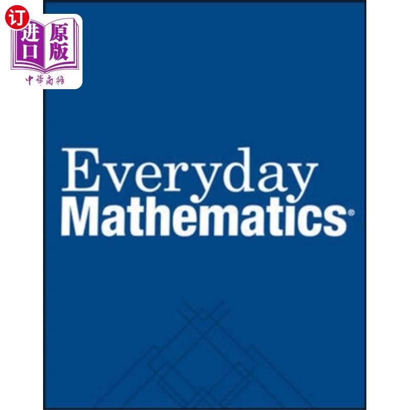 海外直订Everyday Mathematics, Grades PK-6, Family Games ... 日常数学，等级PK-6，家庭游戏套件点骰子，每包4个