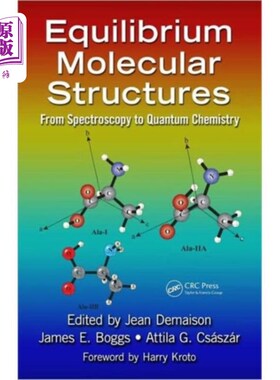 海外直订Equilibrium Molecular Structures 平衡分子结构