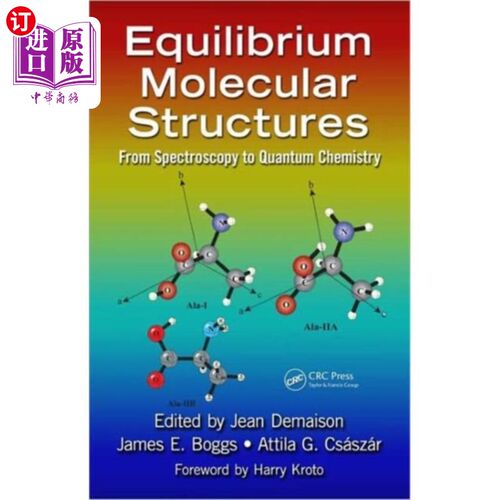 海外直订Equilibrium Molecular Structures 平衡分子结构