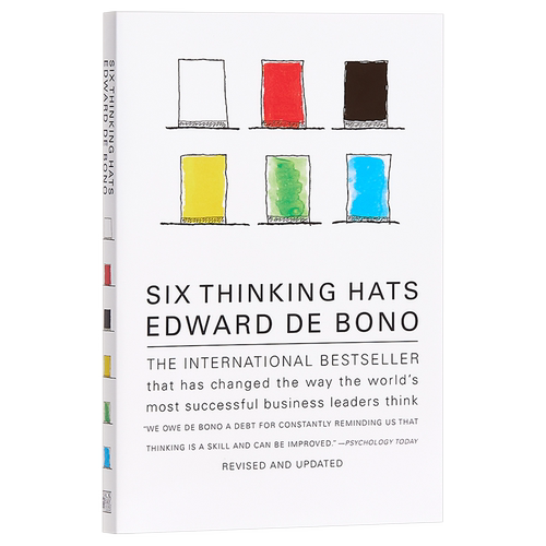 【中商原版】【英文原版】Six Thinking Hats/Edward de Bono