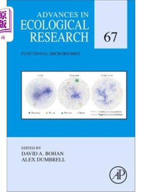 海外直订Functional Microbiomes: Volume 67 功能性微生物群:第67卷