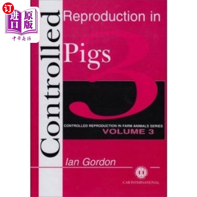 海外直订医药图书Controlled Reproduction in Farm Animals Series, ... 家畜受控繁殖系列，第3卷