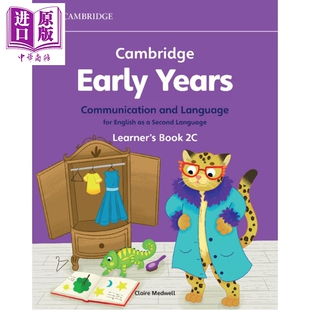 and Early Communication 2C剑桥早教英语 Cambridge Book Language Years Second English 中商原版 Learners