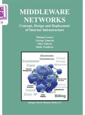 海外直订Middleware Networks: Concept, Design and Deployment of Internet Infrastructure 中间件:互联网基础设施的