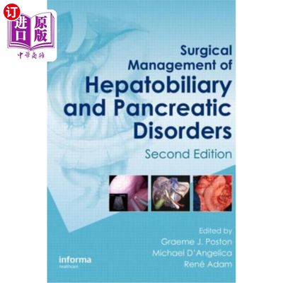 海外直订医药图书Surgical Management of Hepatobiliary and Pancreatic Disorders, Second Edition 肝胆胰疾病的外科治疗