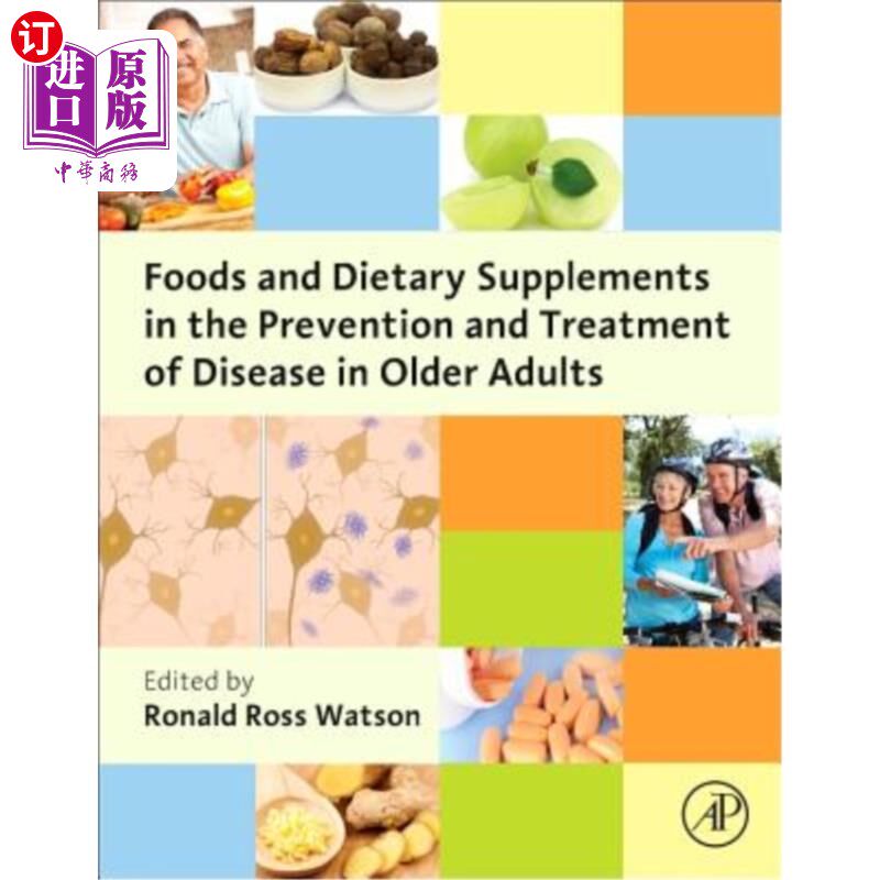 海外直订医药图书Foods and Dietary Supplements in the Prevention and Treatment of Disease in Olde 预防和治疗老年人疾