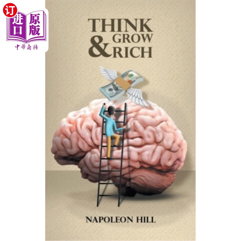 海外直订Think and Grow Rich: Napoleon Hill's rules to generate wealth 思考致富:拿破仑·希尔创造财富的法则