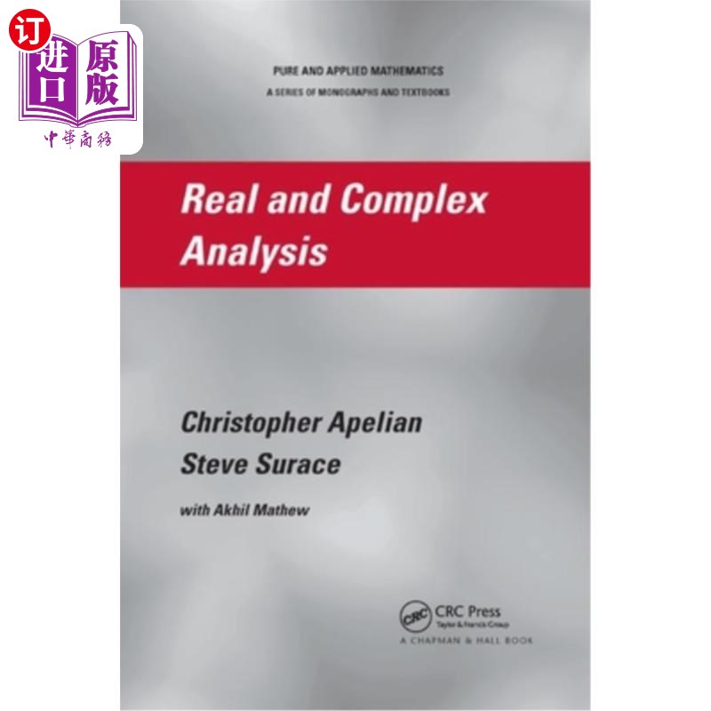 海外直订Real and Complex Analysis 实复分析