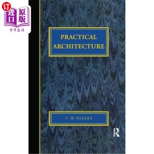 海外直订Practical Architecture: Brickwork, Mortars and Limes 实用建筑:砌砖，灰浆和石灰