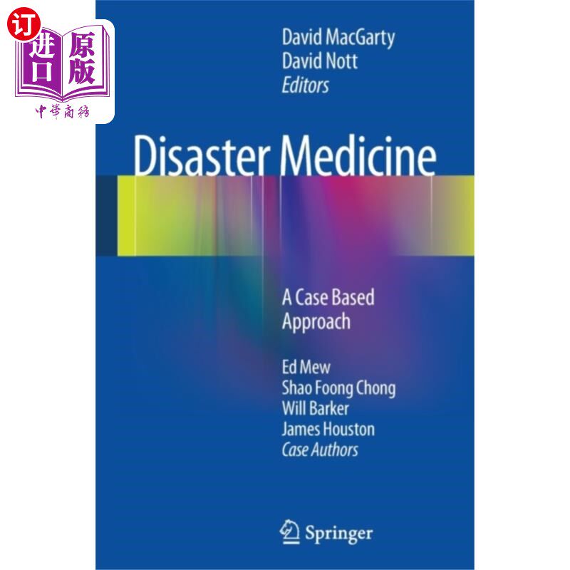 海外直订医药图书Disaster Medicine 灾难医学