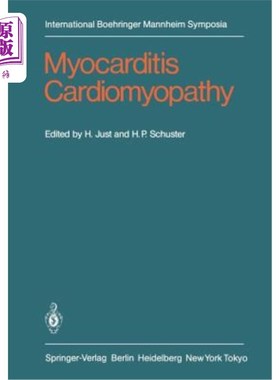 海外直订医药图书Myocarditis Cardiomyopathy: Selected Problems of Pathogenesis and Clinic 心肌炎心肌病的发病机制及临