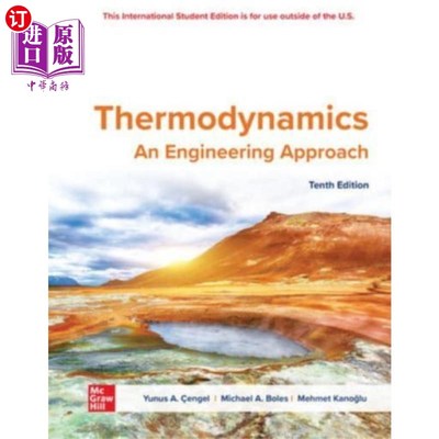 海外直订Thermodynamics: An Engineering Approach ISE ISE热力学:一种工程方法