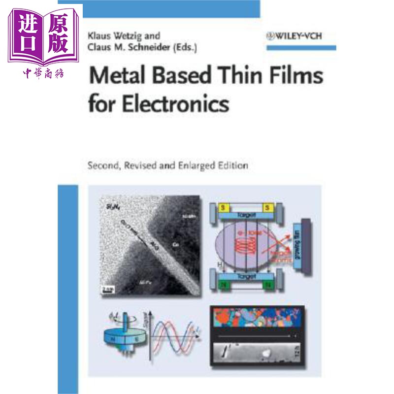 现货 电子学用基于薄膜的金属 第2版 Metal Based Thin Films For Electro【中商原版】