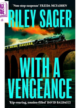 复仇以待 With a Vengeance 英文原版 Riley Sager 火车谋杀故事 畅销惊悚犯罪小说【中商原版】