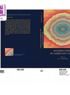 海外直订Intermittency in Turbulent Flows 湍流中的间歇性