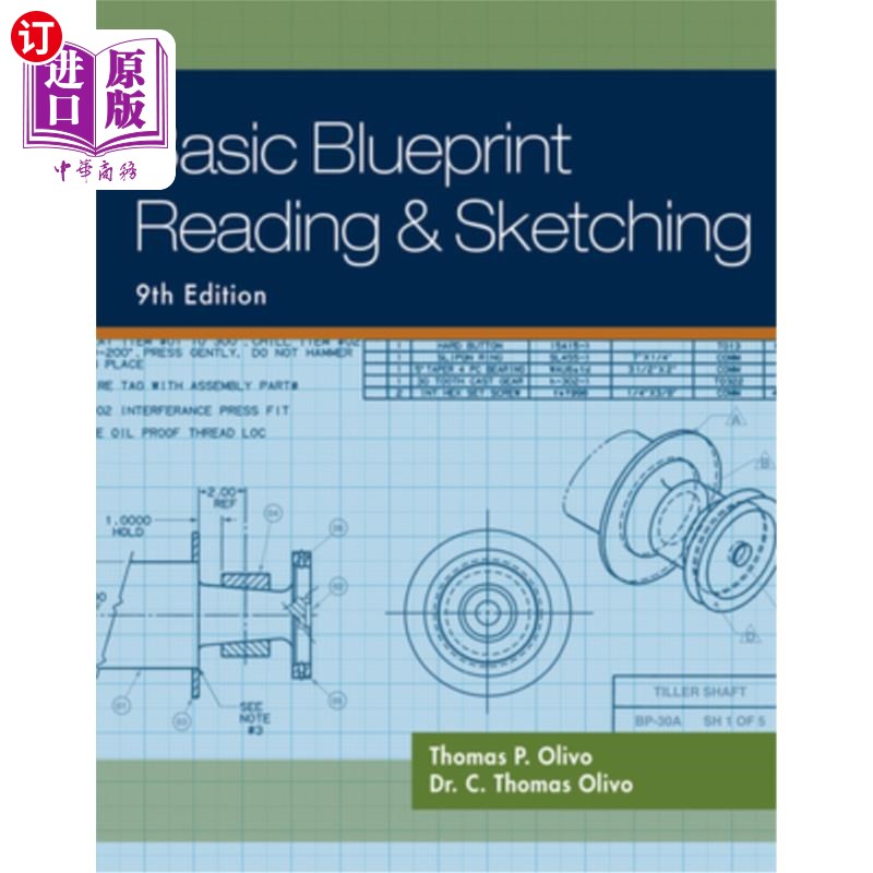海外直订Basic Blueprint Reading and Sketching 基本的蓝图阅读和素描