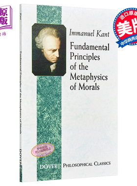 道德形而上学基础 英文原版 Fundamental Principles of the Metaphysics of Morals【中商原版】