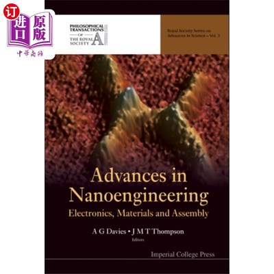海外直订Advances In Nanoengineering: Electronics, Materi... 纳米工程进展:电子、材料和组装