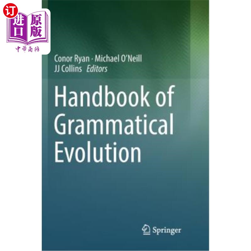 海外直订Handbook of Grammatical Evolution 语法演变手册