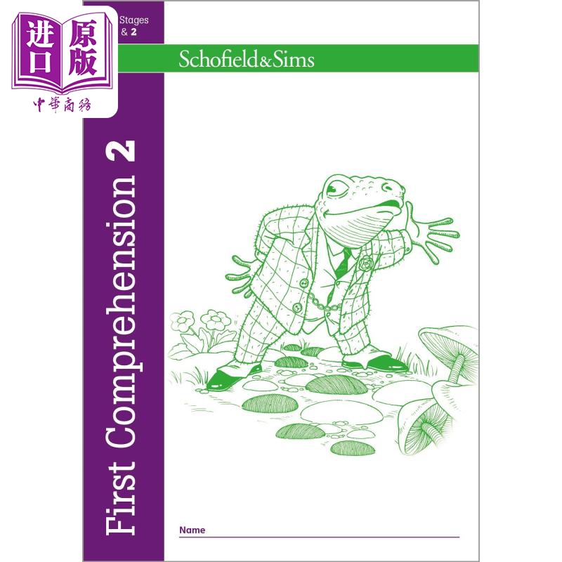 英国S&S教辅 First Comprehension 2 初阶阅读理解 2  7-8岁适用 附电子答案 英文原版 英语阅读练习 【中商原版】