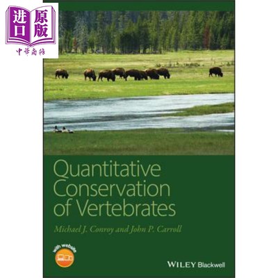 现货 脊椎动物多样性的保护的定量研究 Quantitative Conservation Of Verte【中商原版】