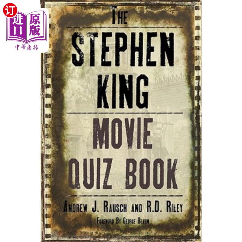 海外直订The Stephen King Movie Quiz Book 斯蒂芬·金电影问答本