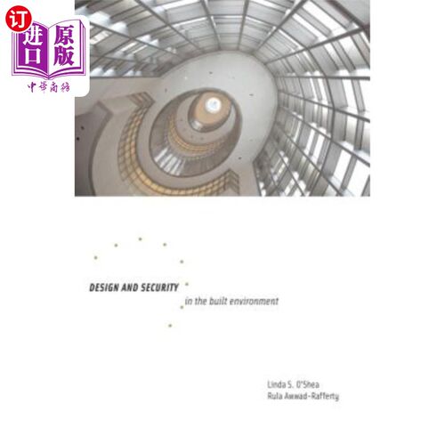 海外直订Design and Security in the Built Environment 建筑环境中的设计与安全