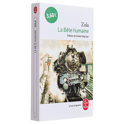 预售 左拉 衣冠禽兽 Les Rougon Macquart Vol. 17 La bete humaine 法文原版 mile Zola 法国自然主义文学大师【中商原版】