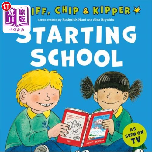 海外直订Starting School (First Experiences with Biff, Ch... 开始上学(与Biff, Chip & Kipper的初次接触)