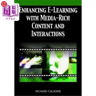 Rich with 通过丰富 媒体内容和互动增强电子学习 and 海外直订Enhancing Content Media Learning Interactions