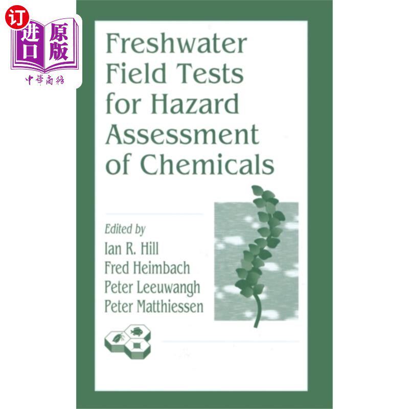 海外直订Freshwater Field Tests for Hazard Assessment of ... 化学品危害评估的淡水现场试验