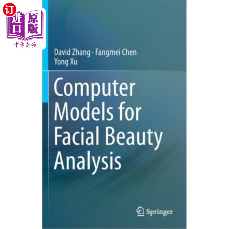 海外直订Computer Models for Facial Beauty Analysis 面部美容分析的计算机模型