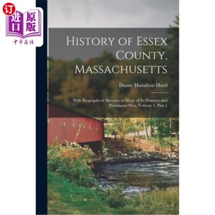 馬薩諸塞州埃塞克斯郡 Essex With Sketches Biographical County 海外直訂History 歷史 Many Massachusetts