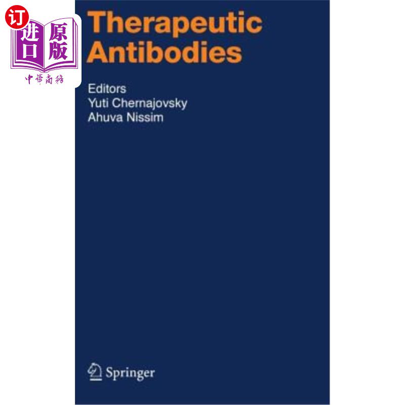 海外直订医药图书Therapeutic Antibodies 治疗性抗体
