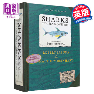 Monsters Sharks 中商原版 立体书玩具书英文原版 立体百科：史前鲨鱼百科全书 Sea Other and Prehistorica Encyclopedia