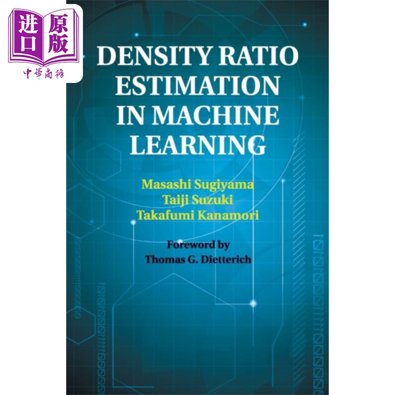 杉山将 机器学习中的密度比估计 Density Ratio Estimation in Machine Learning 英文原版 Masashi Sugiyama【中商原版】
