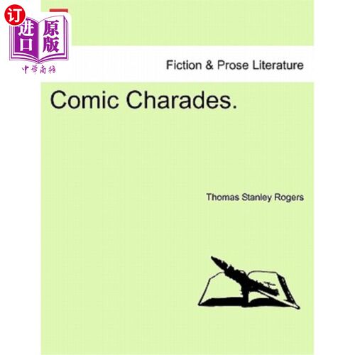 海外直订Comic Charades. 漫画猜谜游戏。