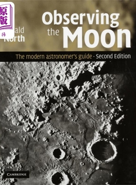 观测月球：现代天文学者入门 Observing the Moon 英文原版 Gerald North【中商原版】