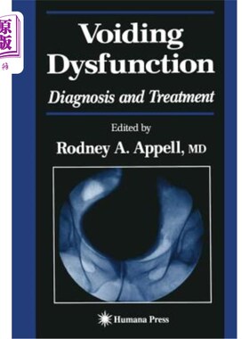 海外直订医药图书Voiding Dysfunction: Diagnosis and Treatment 排尿功能障碍：诊断和治疗