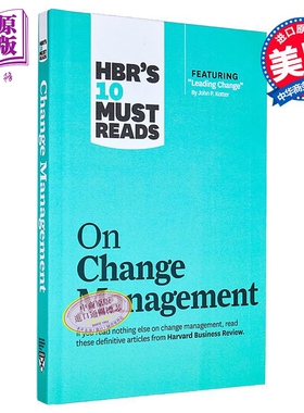 哈佛商业评论的10篇必读 变革管理 Hbrs 10 Must Reads on Change Management 英文原版 Harvard Business Review【中商原版?