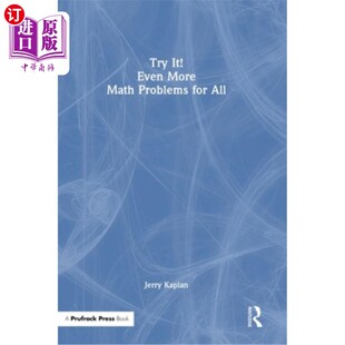 More Math Problems 海外直订Try All Even for Try