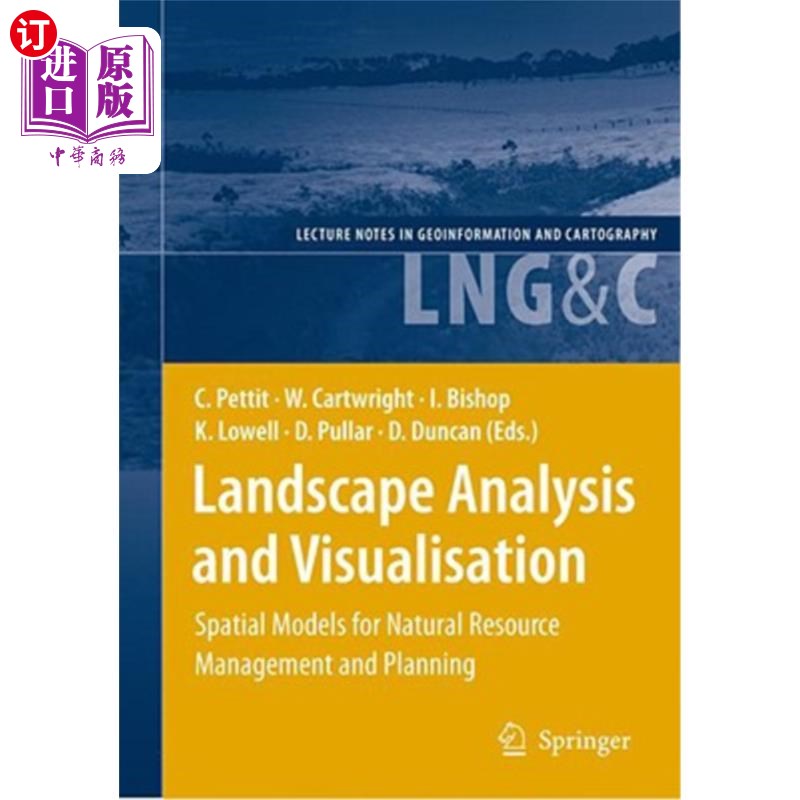 海外直订Landscape Analysis and Visualisation: Spatial Models for Natural Resource Manage 景观分析与可视化:自然资源
