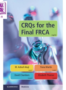 现货 CRQs for the Final FRCA 英文原版 FRCA资深注册特许分析师考试现行要求 M. Ashraf Akuji【中商原版】
