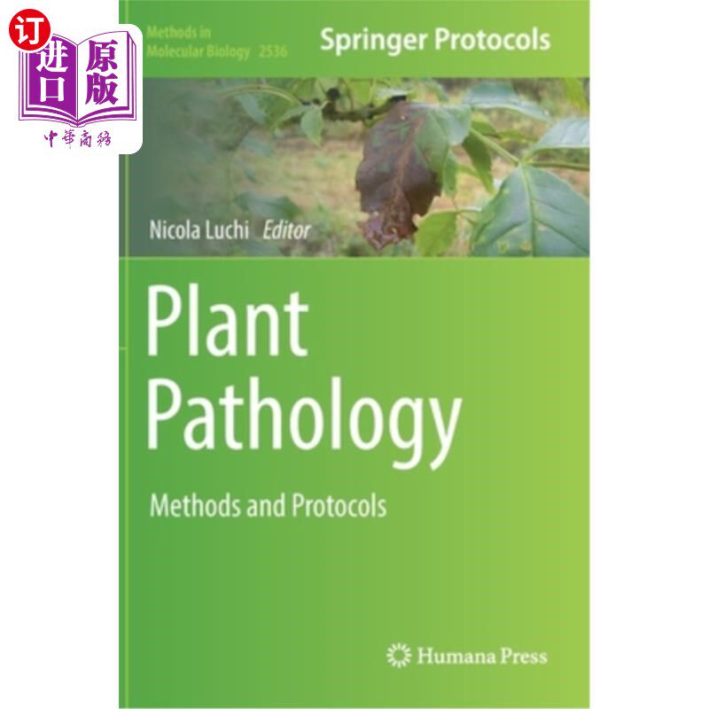 海外直订Plant Pathology: Method and Protocols 植物病理学:方法与规程